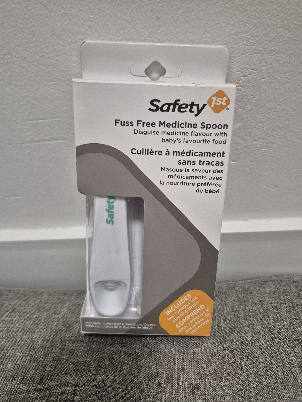 *5/$25 Baby Items* Fuss Free Medicine Spoon NEW And Comfort Check Pacifer Themo
